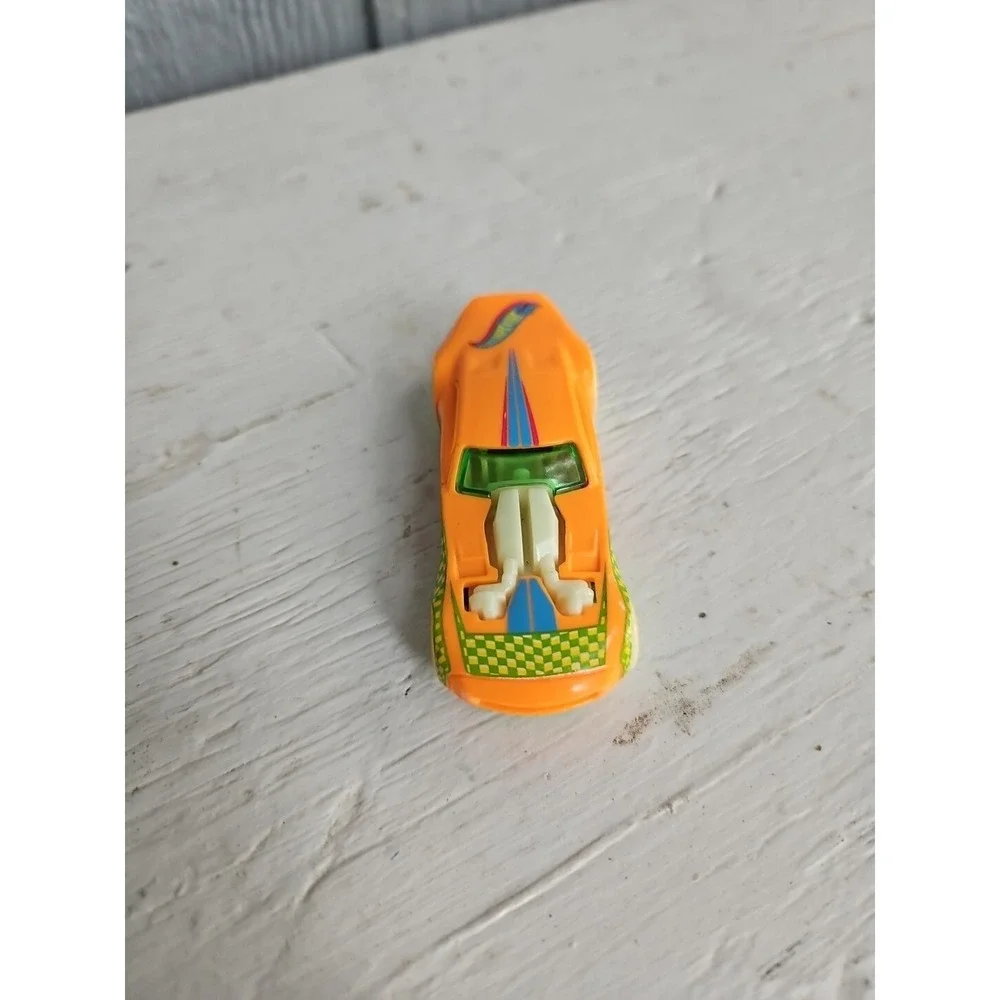 RARE Hot Wheels NITRO Doorslammer Orange W/White Wheels, Decals, Green Window